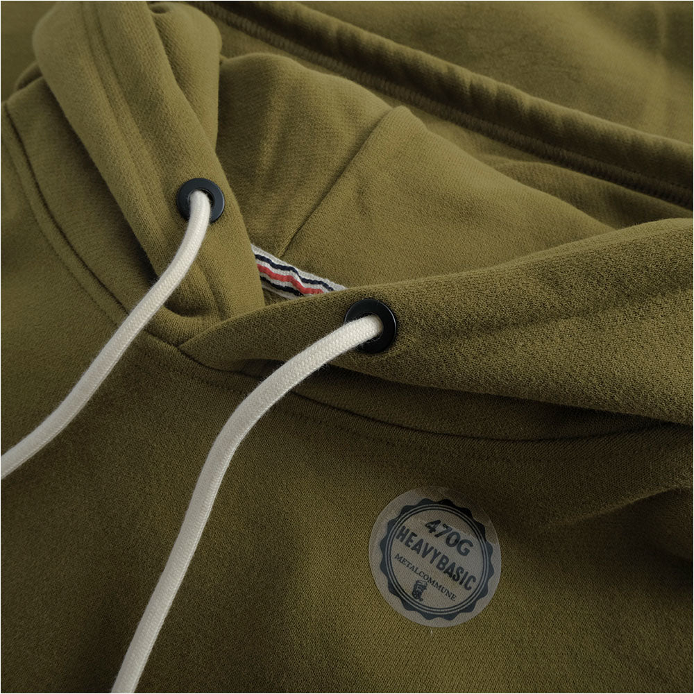 470G Heavyweight Cotton Loop Terry Hooded Pullover Sweatshirt