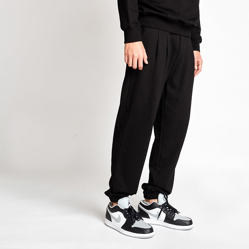 New 360G heavy knitted cotton loose sweatpant