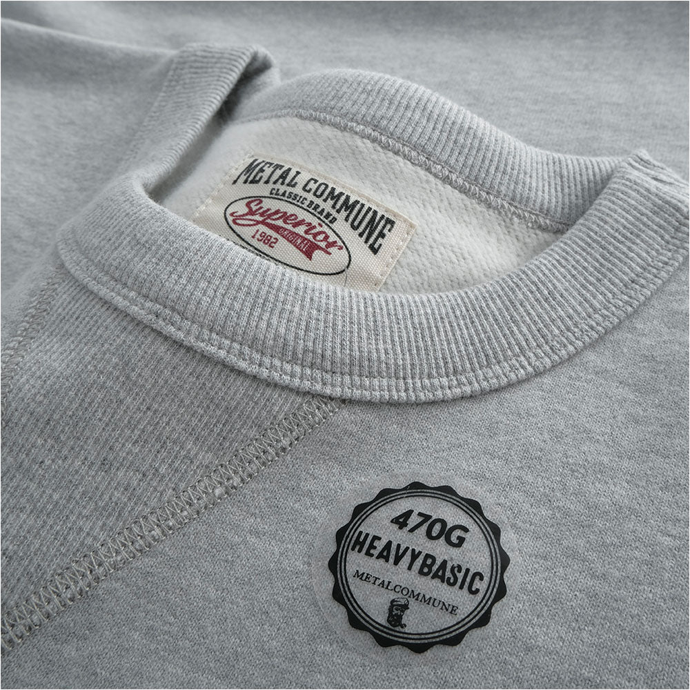 470G Heavyweight Cotton Loop Terry Crewneck Sweatshirt