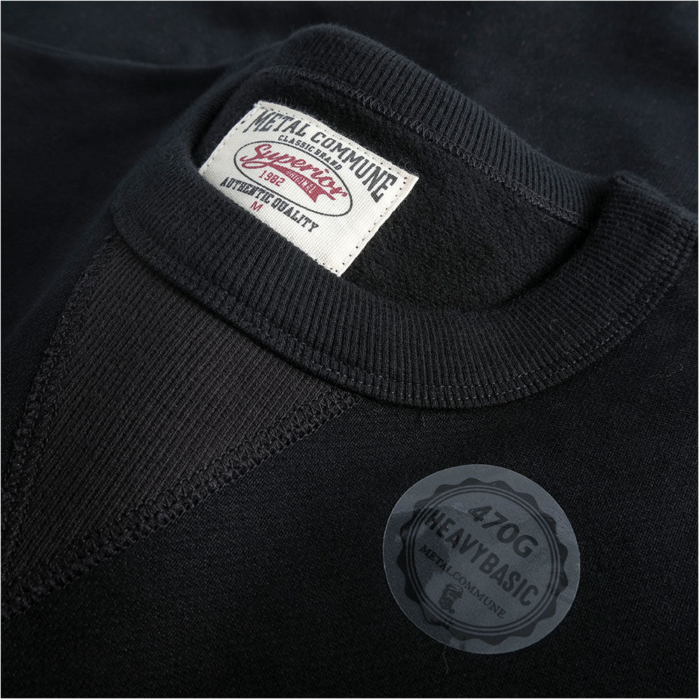 470G Heavyweight Cotton Loop Terry Crewneck Sweatshirt
