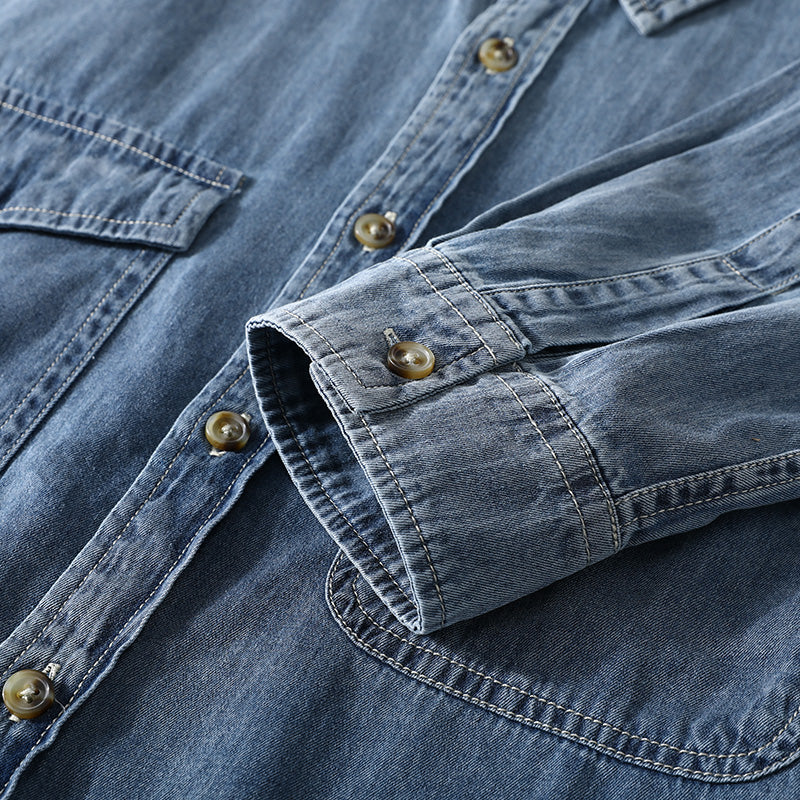 Denim Heavyweight Cotton Overshirt