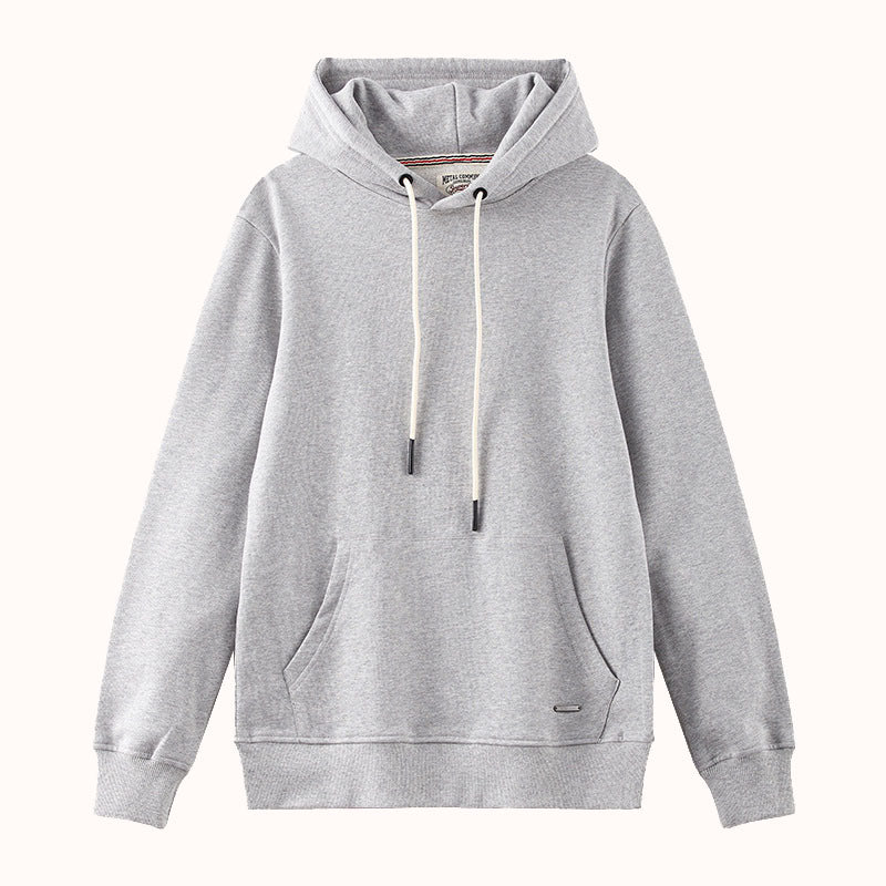 360G Heavyweight Cotton Loop Terry Hooded Pullover Sweatshirt