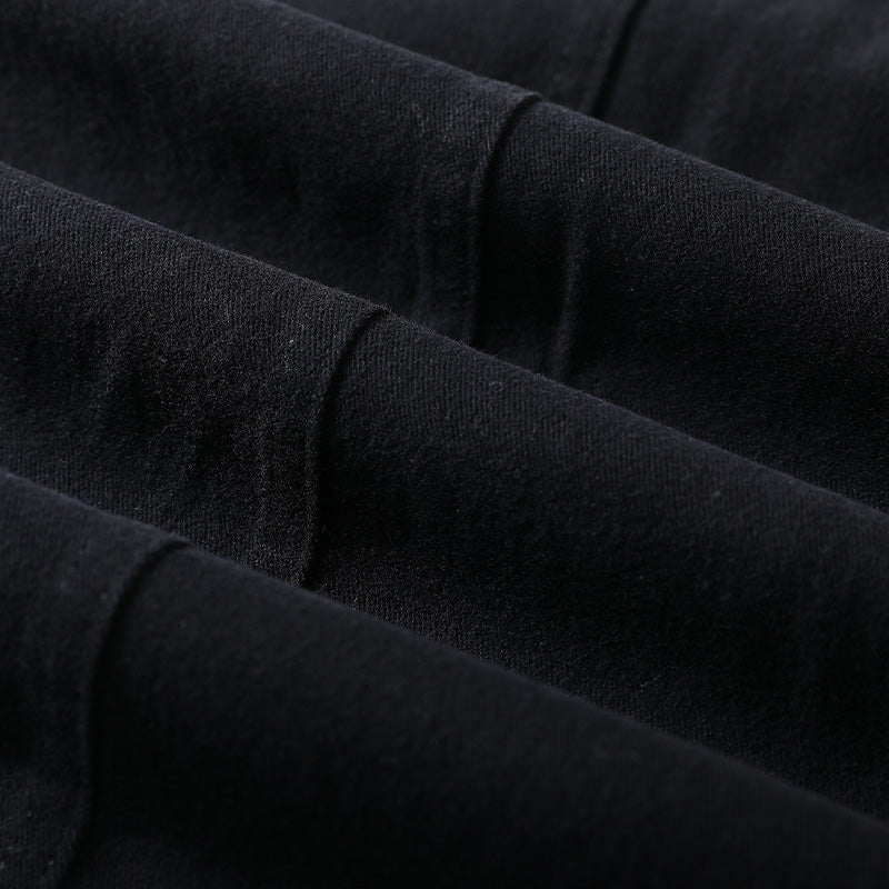 Simple Cotton Straight Loose Fit Pants