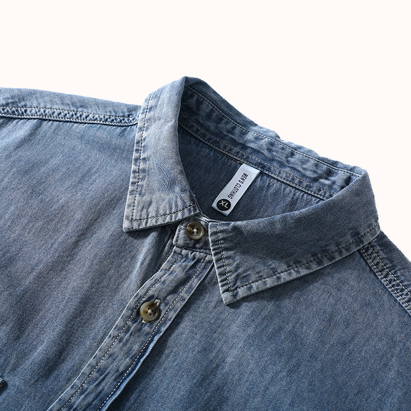 Denim Heavyweight Cotton Overshirt