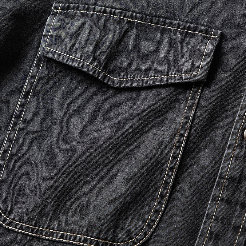 Denim Heavyweight Cotton Overshirt