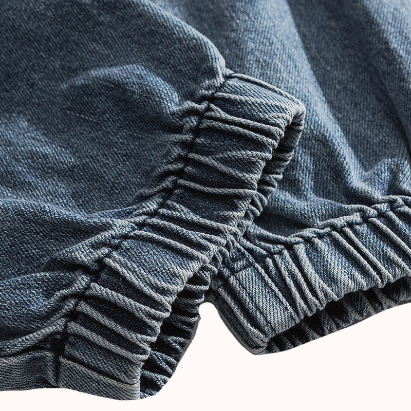 stitching Heavyweight Cotton Jeans