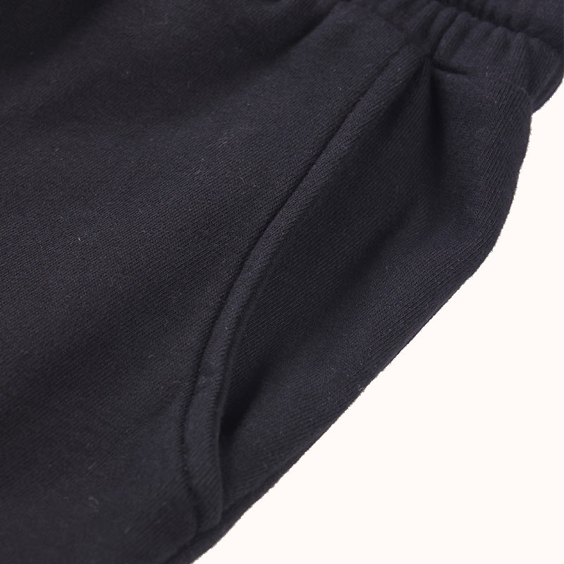 Frayed Hem Heavyweight Cotton Sweatshort