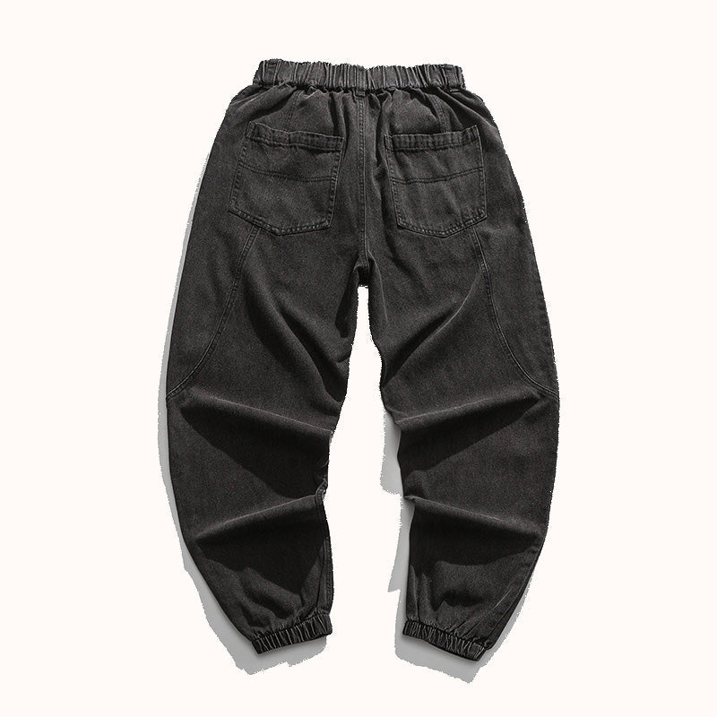 stitching Heavyweight Cotton Jeans