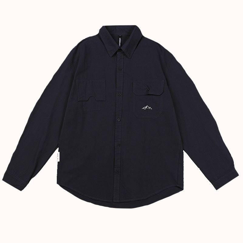 irregular Heavyweight Cotton Overshirt