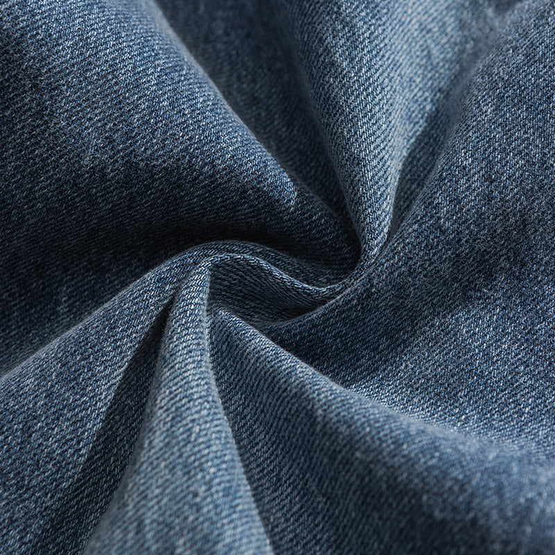 stitching Heavyweight Cotton Jeans