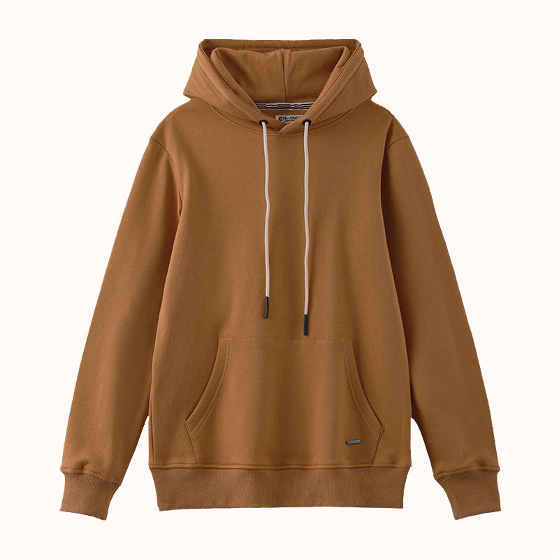 360G Heavyweight Cotton Loop Terry Hooded Pullover Sweatshirt