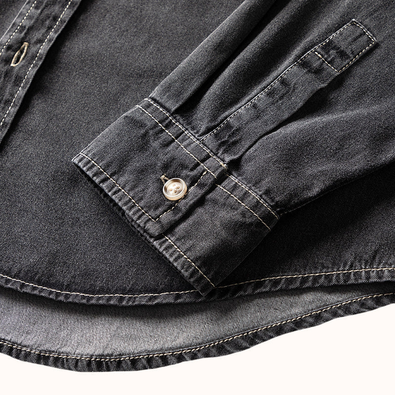 Denim Heavyweight Cotton Overshirt