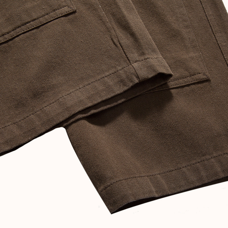 Cotton vintage Straight Loose Fit Pants