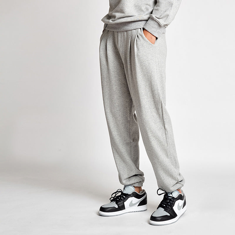 New 360G heavy knitted cotton loose sweatpant