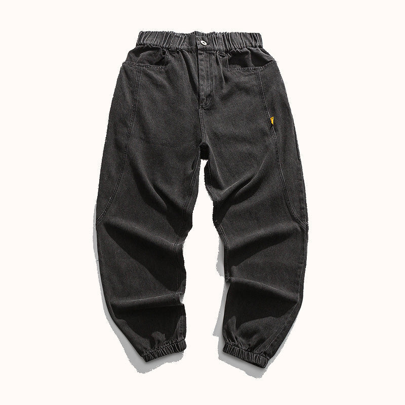 stitching Heavyweight Cotton Jeans
