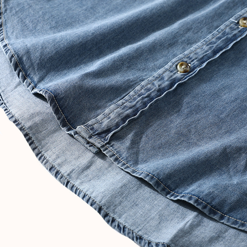 Denim Heavyweight Cotton Overshirt