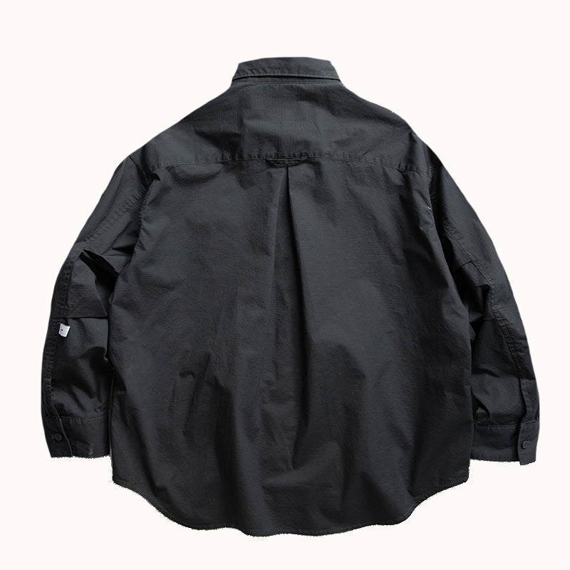 Simple Heavyweight Cotton Overshirt