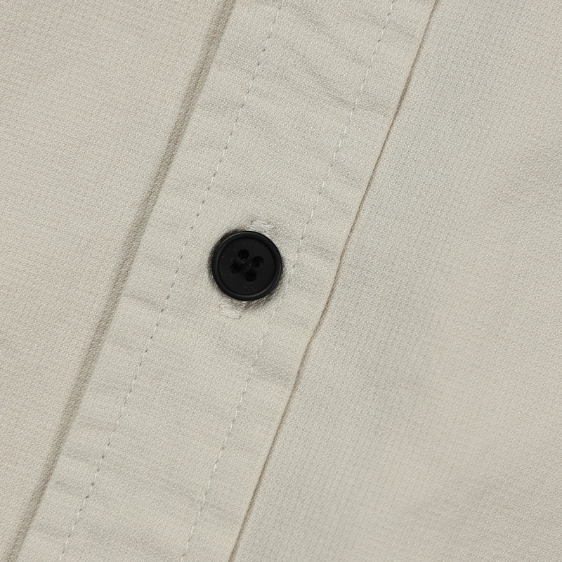irregular Heavyweight Cotton Overshirt