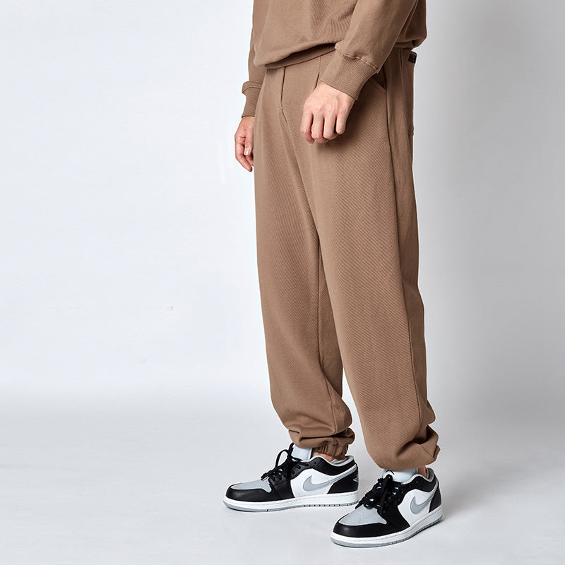 New 360G heavy knitted cotton loose sweatpant