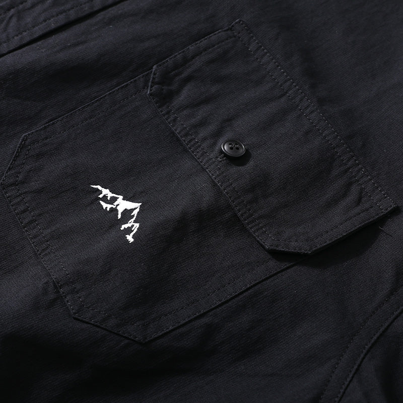 irregular Heavyweight Cotton Overshirt