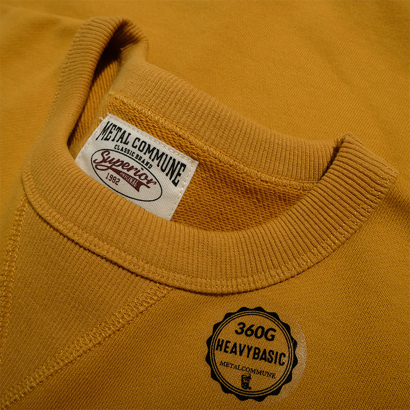 360G Heavyweight Cotton Crewneck Sweatshirt