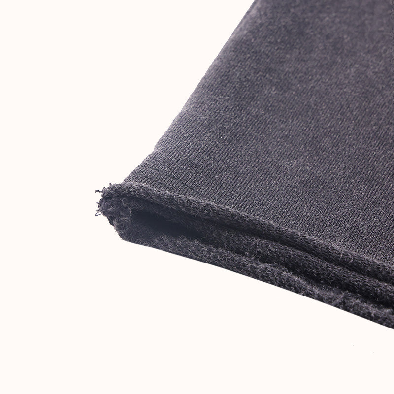 Frayed Hem Heavyweight Cotton Sweatshort