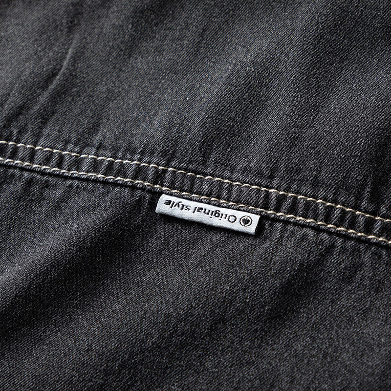 Denim Heavyweight Cotton Overshirt