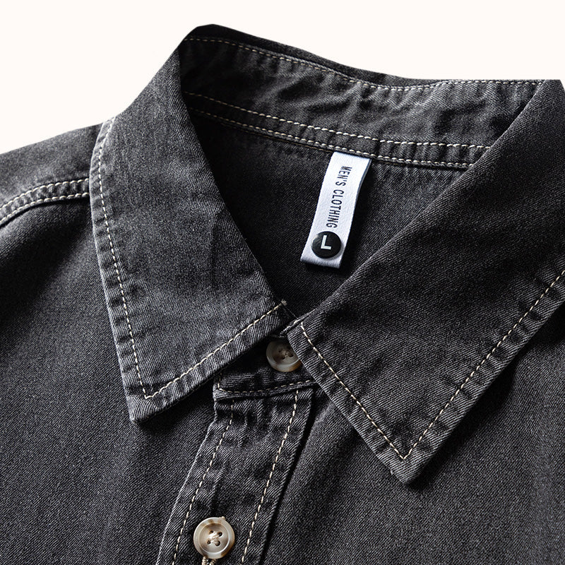 Denim Heavyweight Cotton Overshirt