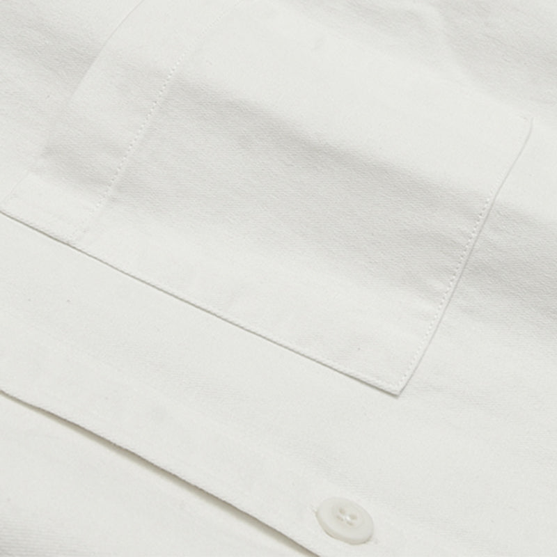 loose Heavyweight Cotton Overshirt