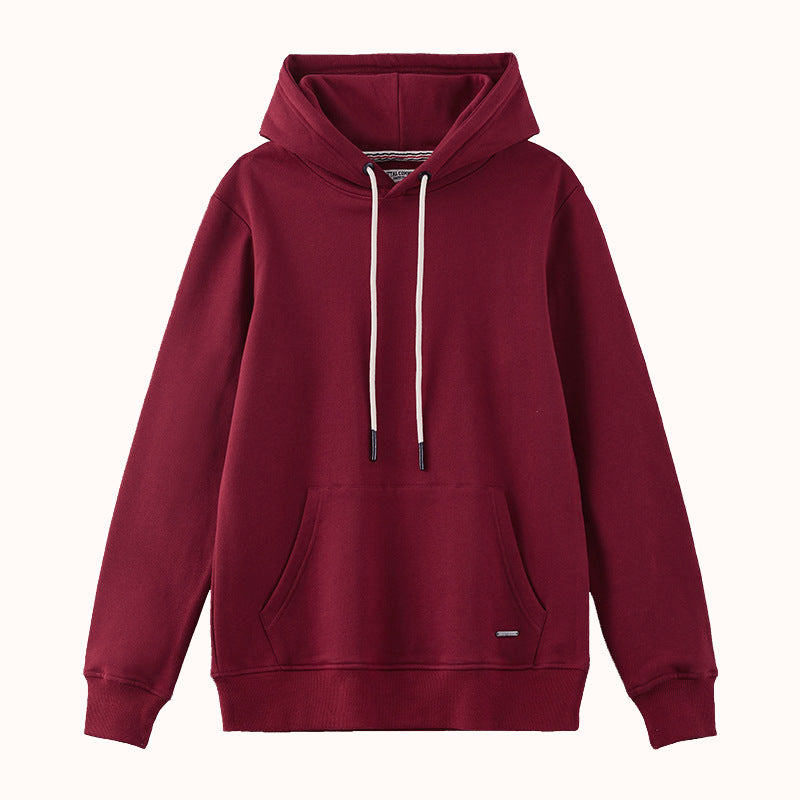 360G Heavyweight Cotton Loop Terry Hooded Pullover Sweatshirt