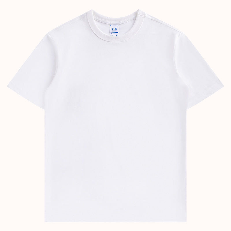 210G Heavyweight Cotton Crew Neck T-Shirt