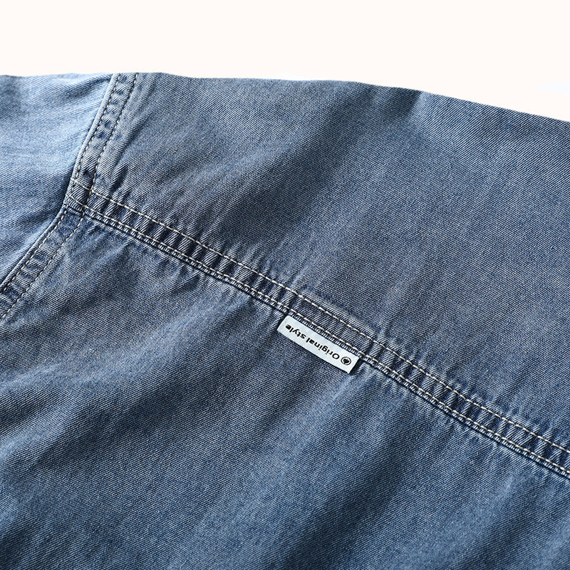 Denim Heavyweight Cotton Overshirt