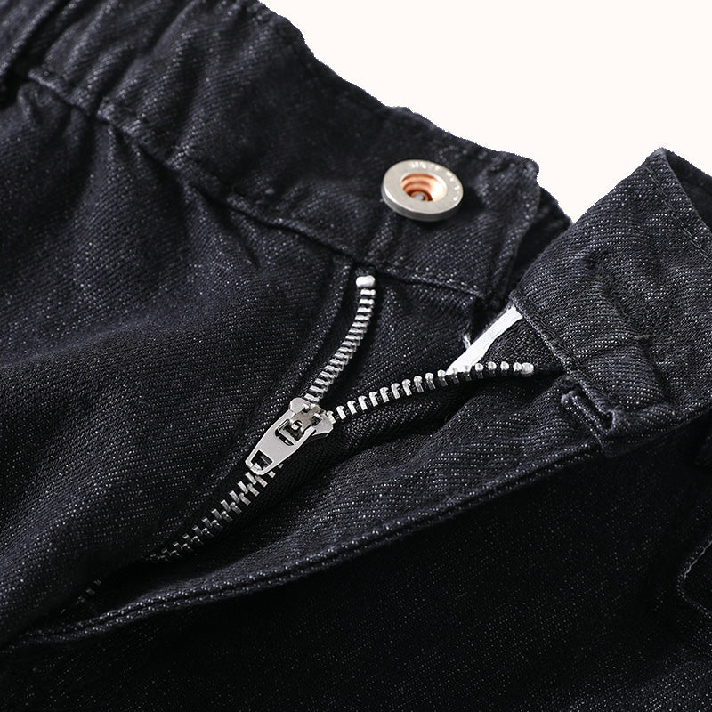 stitching Heavyweight Cotton Jeans