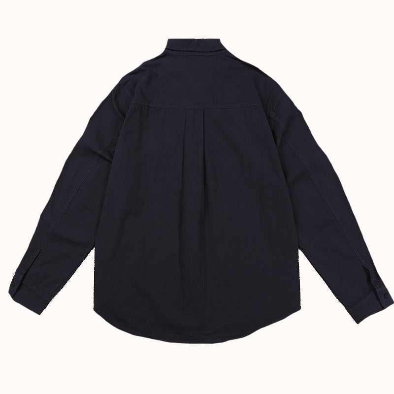 irregular Heavyweight Cotton Overshirt