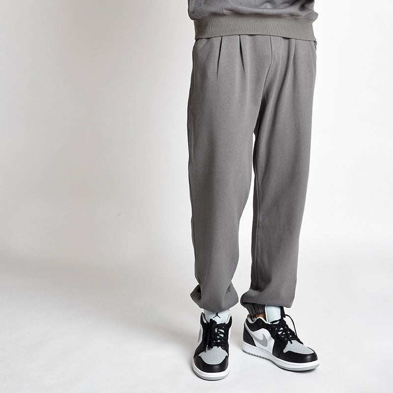 New 360G heavy knitted cotton loose sweatpant