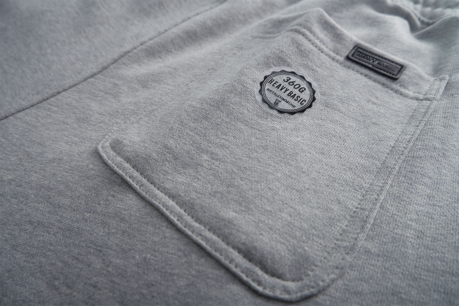 New 360G heavy knitted cotton loose sweatpant