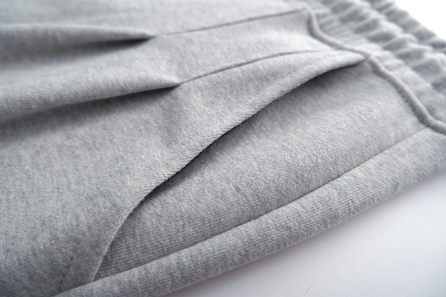 New 360G heavy knitted cotton loose sweatpant