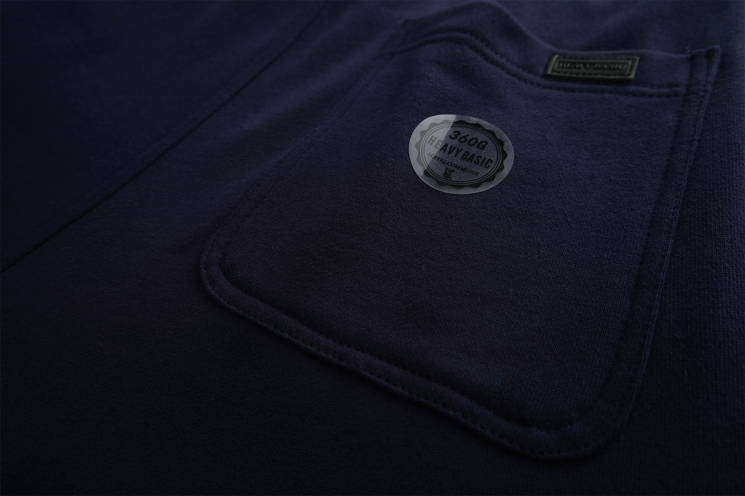New 360G heavy knitted cotton loose sweatpant