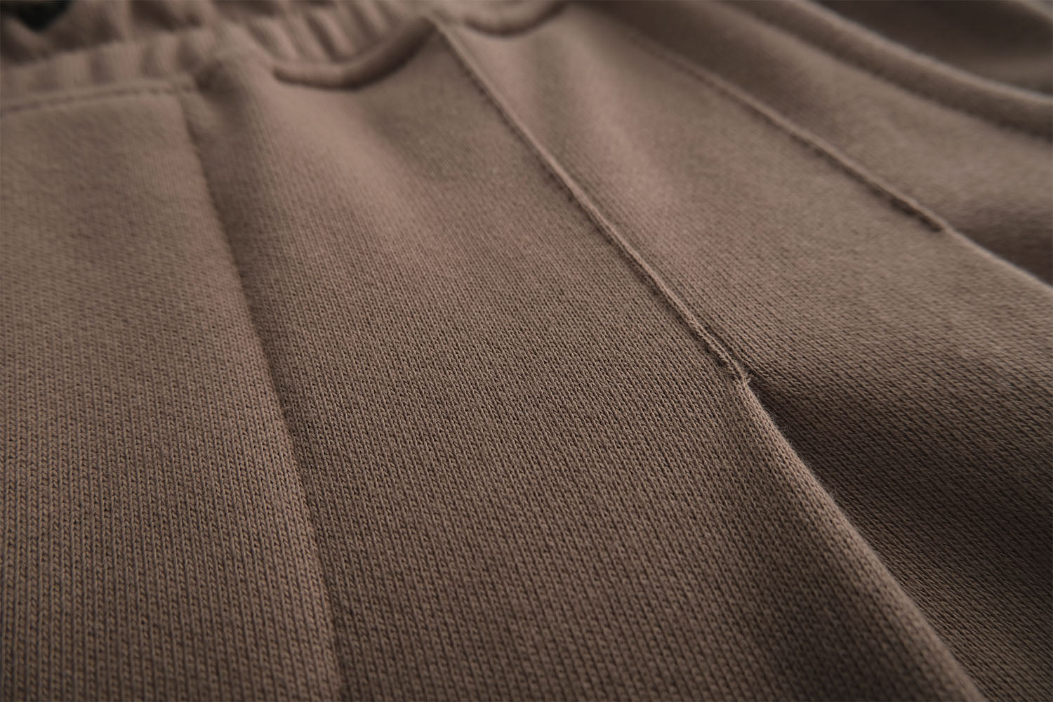 New 360G heavy knitted cotton loose sweatpant