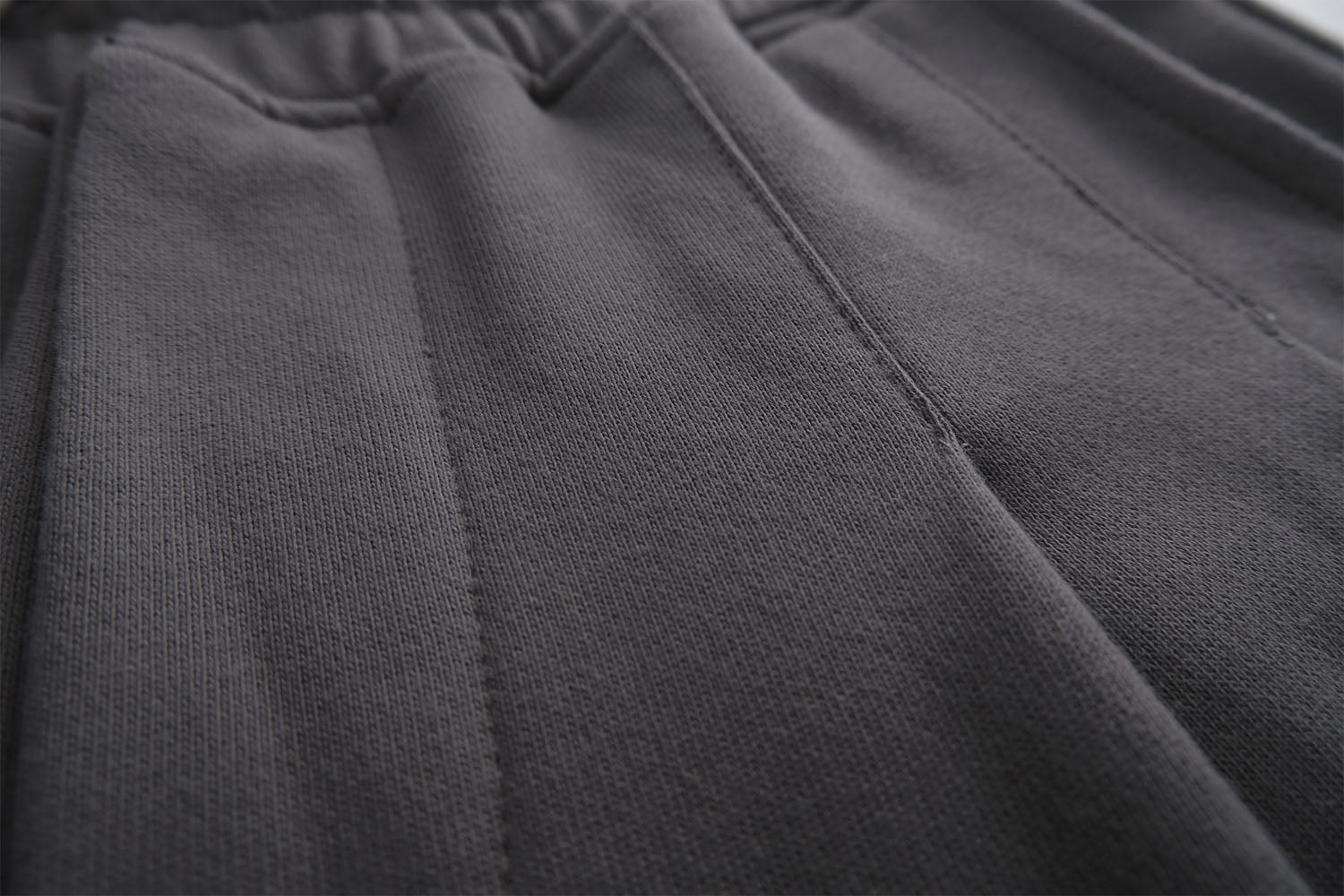 New 360G heavy knitted cotton loose sweatpant