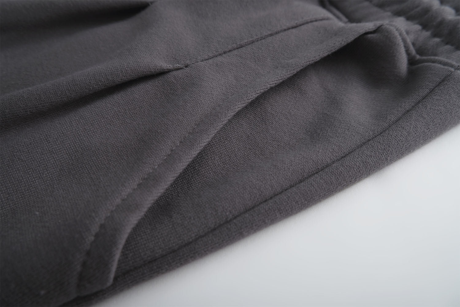 New 360G heavy knitted cotton loose sweatpant
