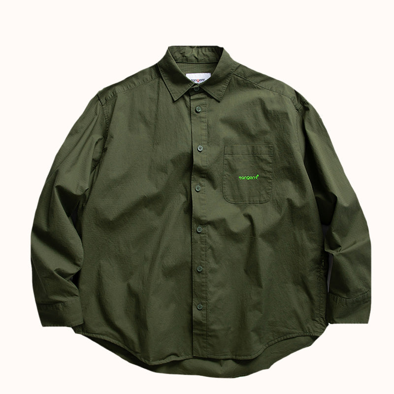 Simple Heavyweight Cotton Overshirt