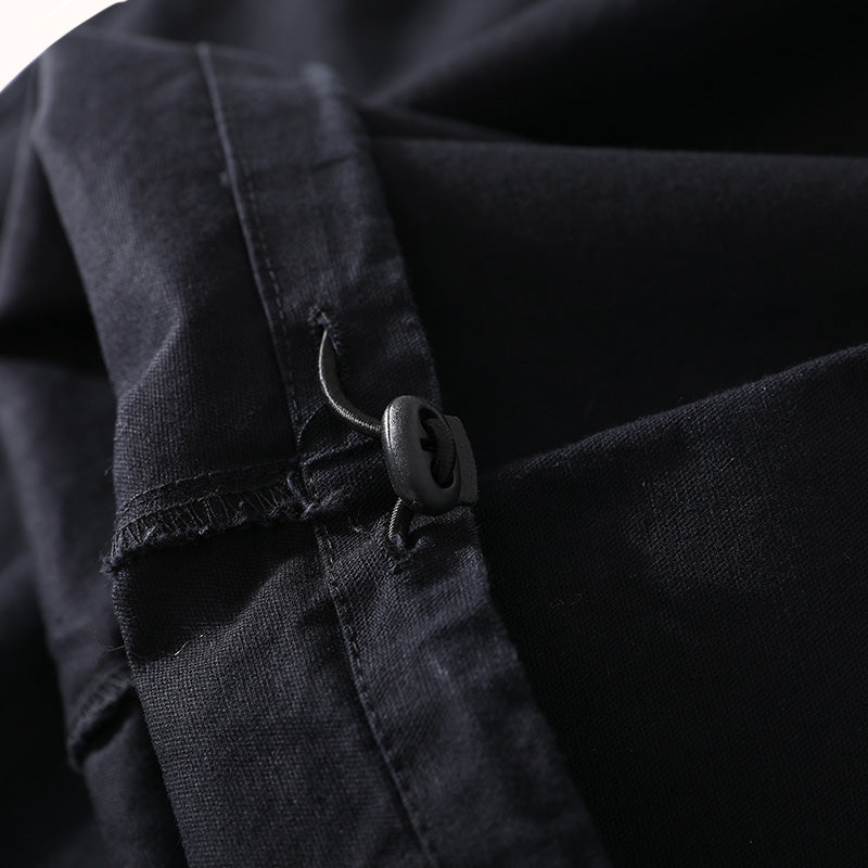 Cotton cargo Straight Loose Fit Pants
