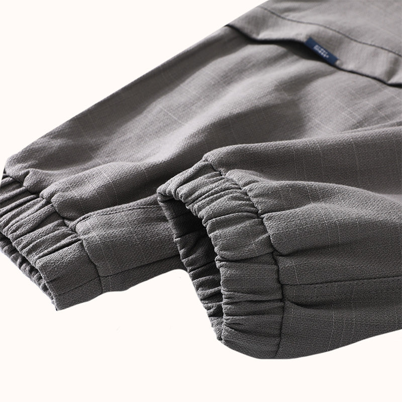 Linen-blend Heavyweight Cotton Jogger