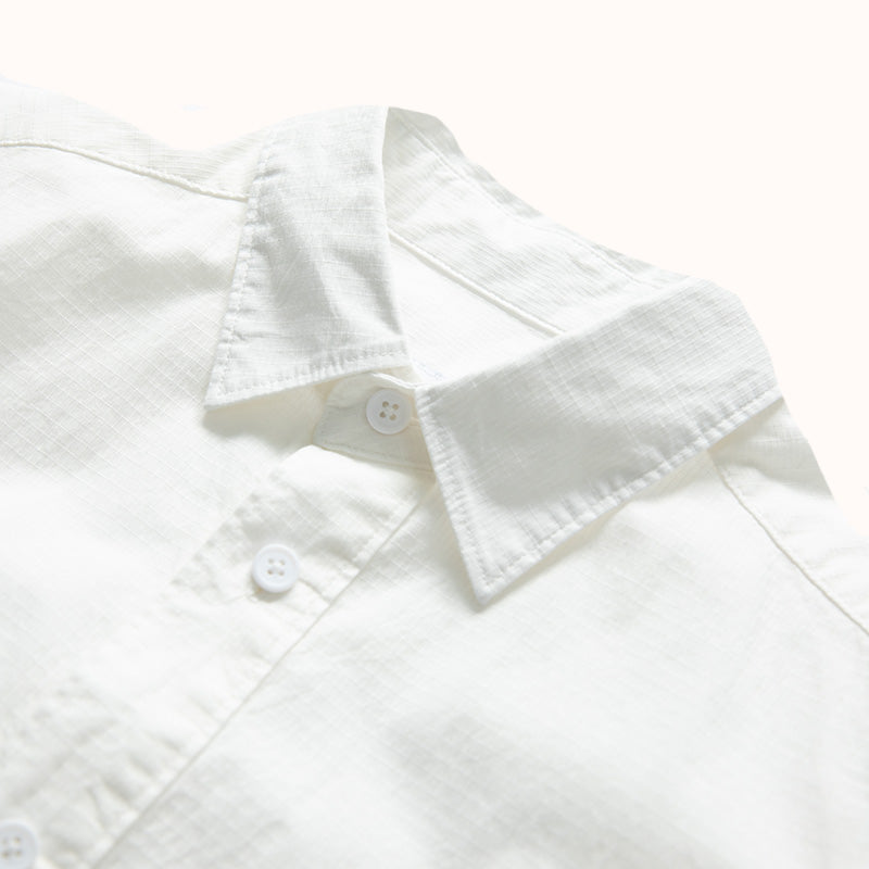 Simple Heavyweight Cotton Overshirt