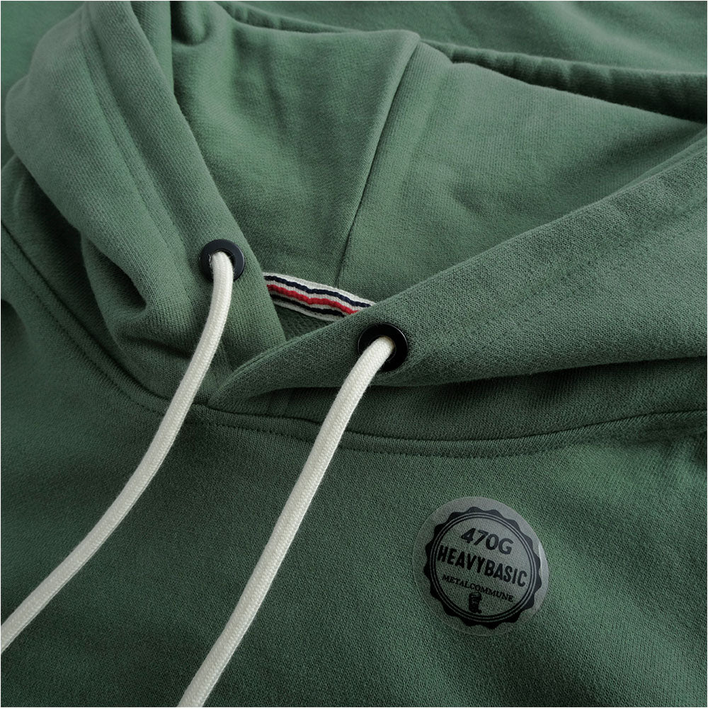 470G Heavyweight Cotton Loop Terry Hooded Pullover Sweatshirt