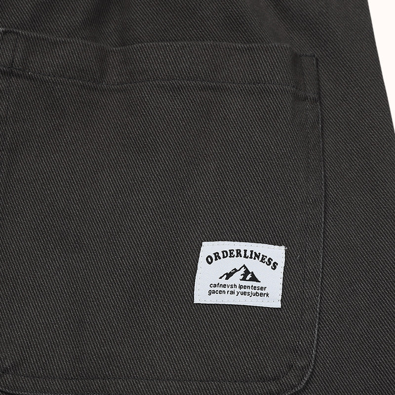 Paneled Heavyweight Cotton Jogger