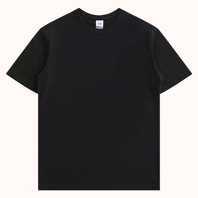 210G Heavyweight Cotton Crew Neck T-Shirt
