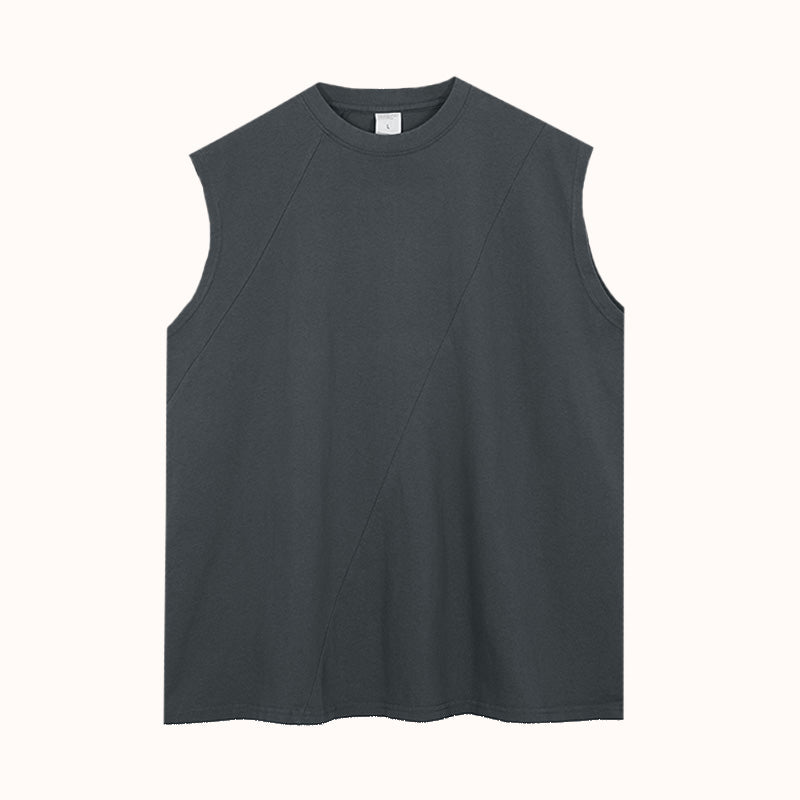 Heavyweight Cotton Solid Color Tank Top