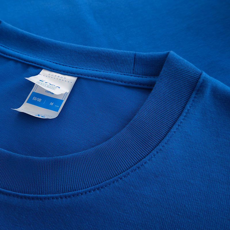 210G Heavyweight Cotton Crew Neck T-Shirt